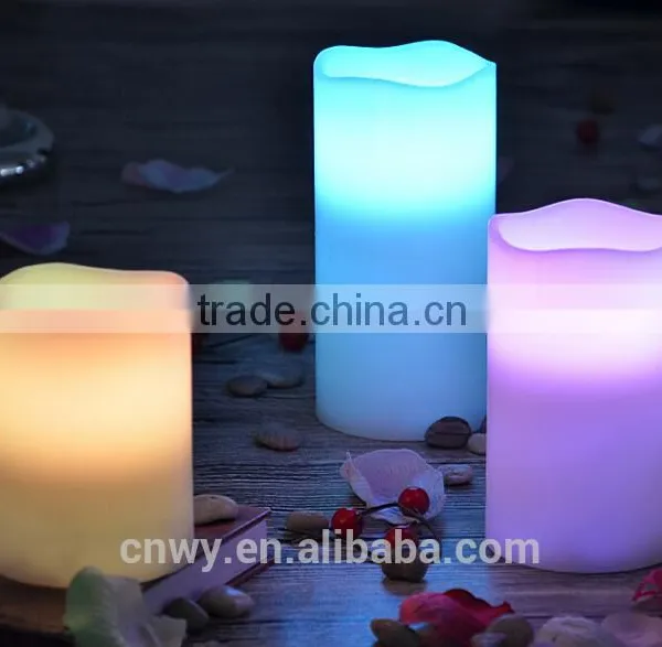 Hot Sale Color Changing Flameless Led Candle With Remote Control, Led Wax Candle Light photo-2