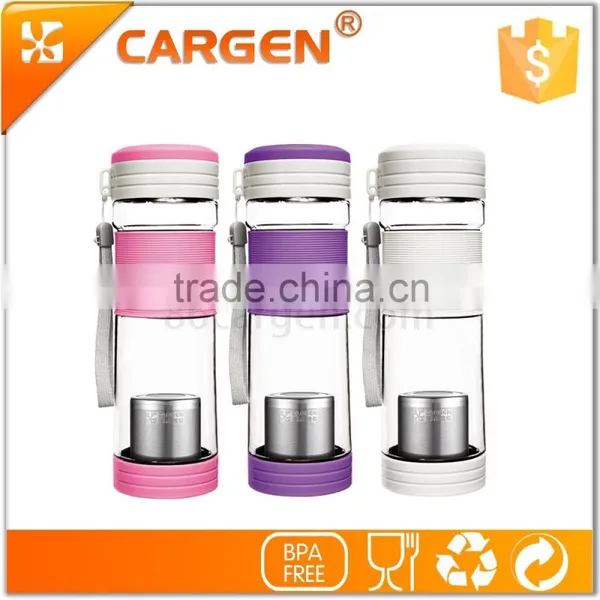 Portable Insulated Belt Plastic Tea Strainer Water Bottle photo-5