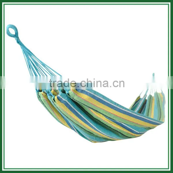 Cheap Custom Cotton Yarn Rope Adult Hammock for Outdoor photo-6
