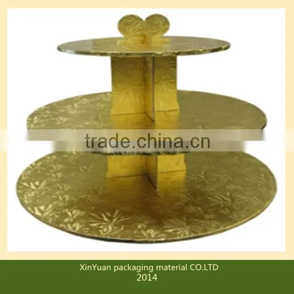 Gold 3 Tire Cupcake Stand photo-2