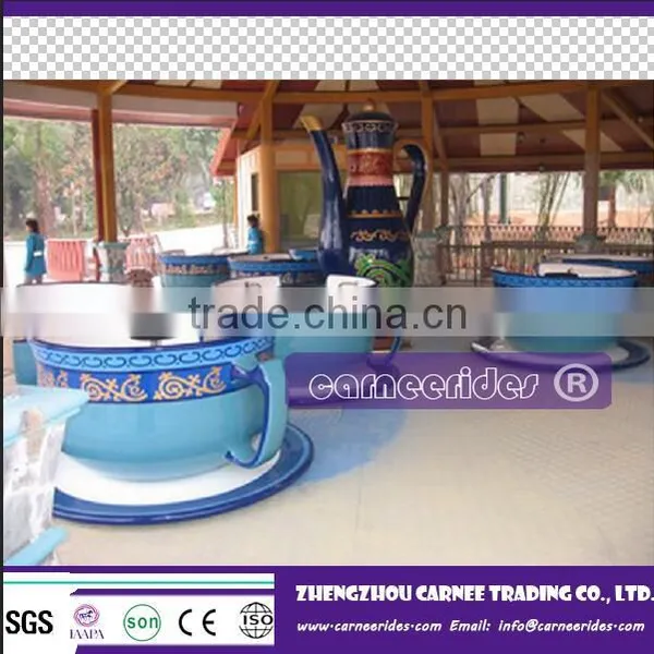 Carnival Equipment , Rotary Coffee Cups Rides Family Amusement Carnival Equipment photo-6
