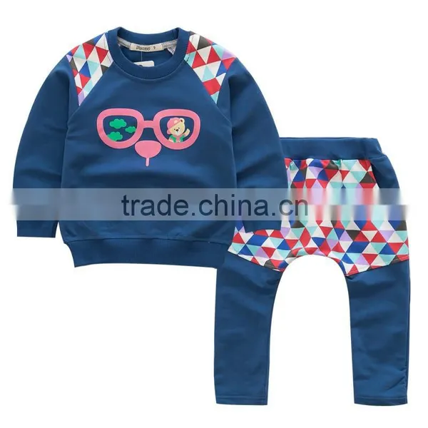 Custom Baby Sweat Suit/Children Autumn Wholesale Kids Sweat Suits photo-5