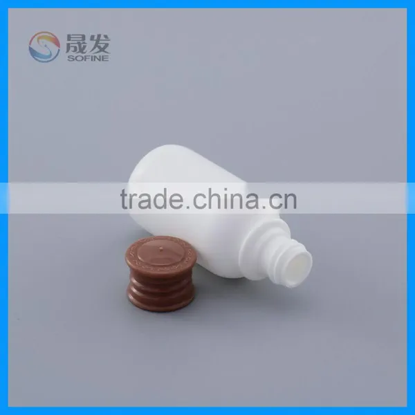 Round Small Cosmetic Plastic Bottle photo-3