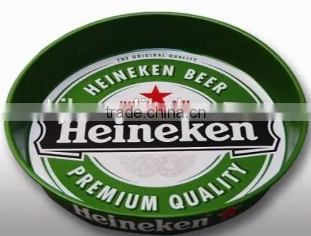 Restaurant Serving Tin Tray Mental Beer Bar Tray photo-2