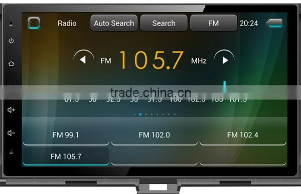 Funwin Android 4.4.2 Car Dvd Player Quad Core for Toyota HIGHLANDER 2015 Car Dvd Gps Stereo photo-5