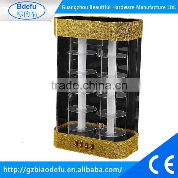Rotating Fashion Acrylic Accessories Display Rack/ Jewelry Display Stand