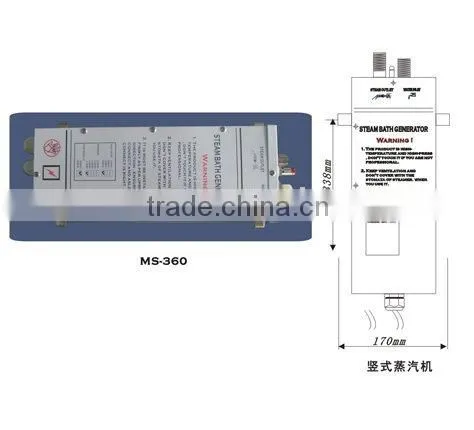 Steam Generator for Steam Room