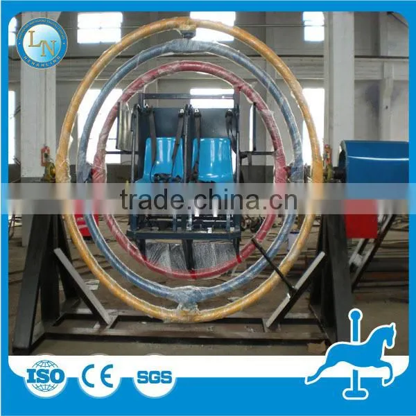 New Products Gyroscope Ride!!! Amusement Park Ride Human Gyroscope Ride for Sale