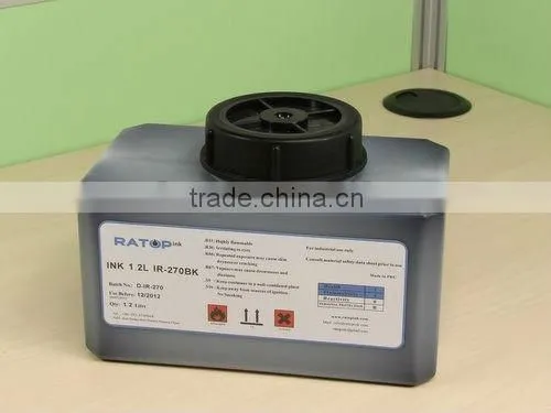 Domino Printer Inks IR-270bk for Ink Printer