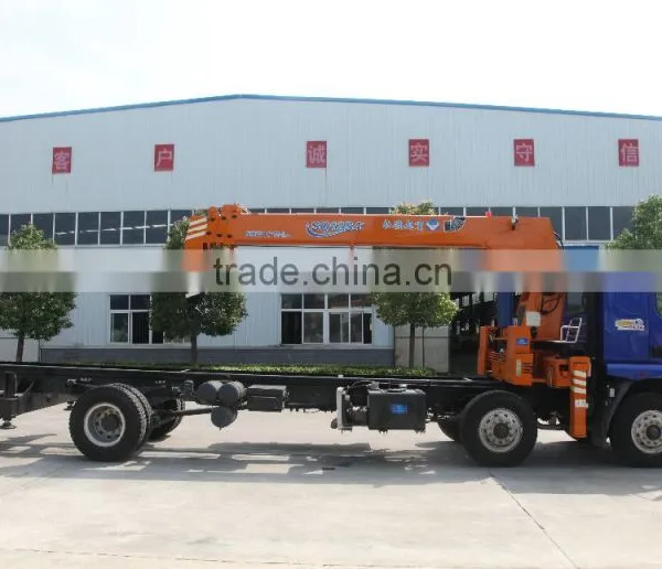 12ton Quicklift Compact Cranes,SQ12S4, Hydraulic Truck Crane With Telescopic Booms. photo-4