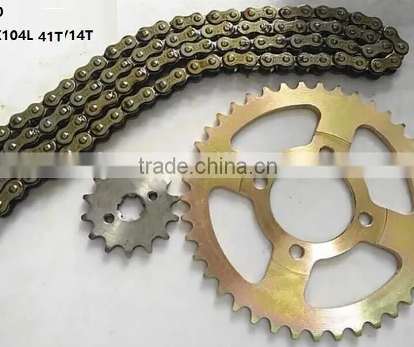 High Quality CD70 OEM Motorcycle Driving Chain & Sprocket Kit Motorcycle Chain Kit & Motorcycle Sprocket Kit photo-6