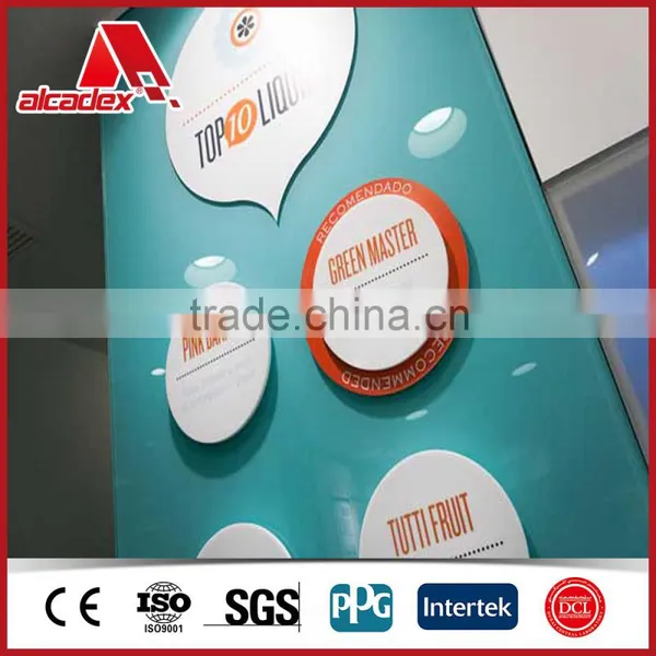 Office Slogan Decoration Material Aluminium Composite Panel photo-2