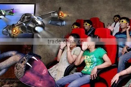 7D Cinema Hot Sale Scream Experience Professional Hottest Simulator Game Chairs Cinema photo-3