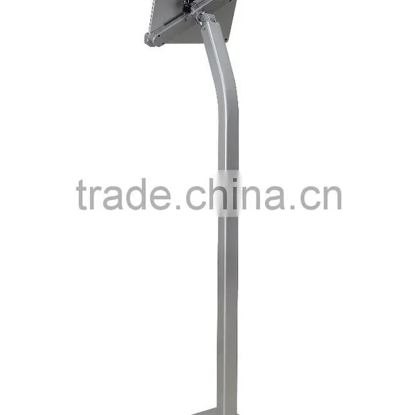 Anti-theft Full Rotation Diagonal Design Display Floor Stand for 7-10.5 Inch Tablet PC photo-2