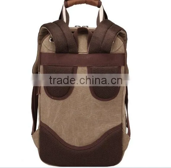 Multifunction Outdoor Waxed Canvas Backpack With Handle photo-4