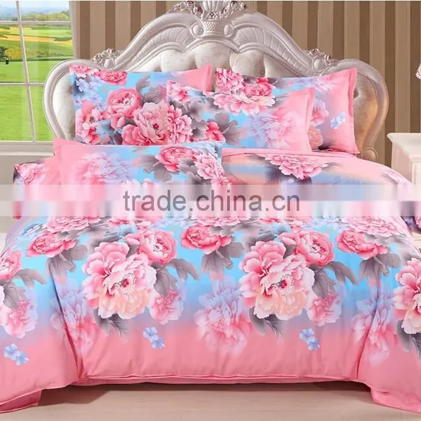 2016 High Quality 100% Polyester Printed Brushed Home Textile Fabric for Bedding Sets Fabric photo-4
