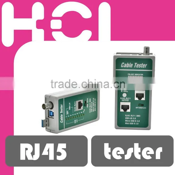Taiwan Manufacturer Network Cable Tester for RJ45 RJ11 BNC USB 3.0 photo-2