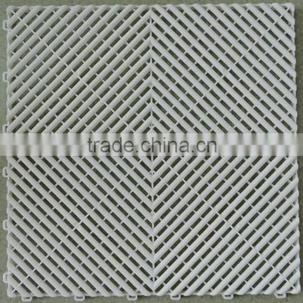Hot Sell Dewatering Reduce Noise Antiskidding PP Mat For Garage photo-4