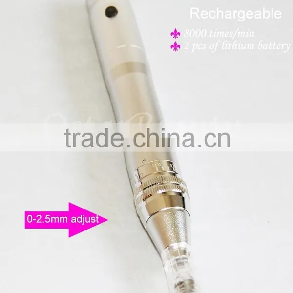 (ROHS+CE) NEW Rechargeable Microneedle Pen Meso Skin Pen DG 03N photo-5