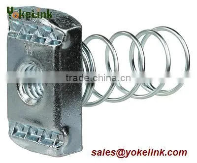 High Quality Galvanized Spring Nut With Stud For Solar Fastener M6,M8,M10,M12 photo-3