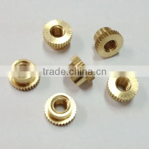 CNC Lathe Machining Brass Nuts photo-2