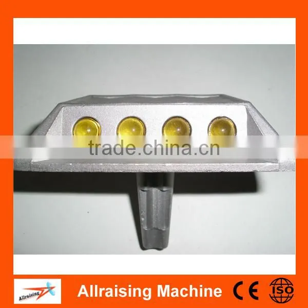 High Brightness Reflective Aluminum Road Studs With 4 Cat Eyes photo-2
