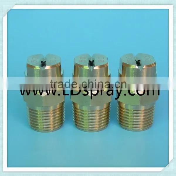 Common Metal Brass Flat Fan Spray Jet Water Nozzles photo-4