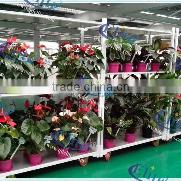 16 Nursery Flower Trolley, Garden Flower Trolley, Flower Transporter TC4622 photo-5