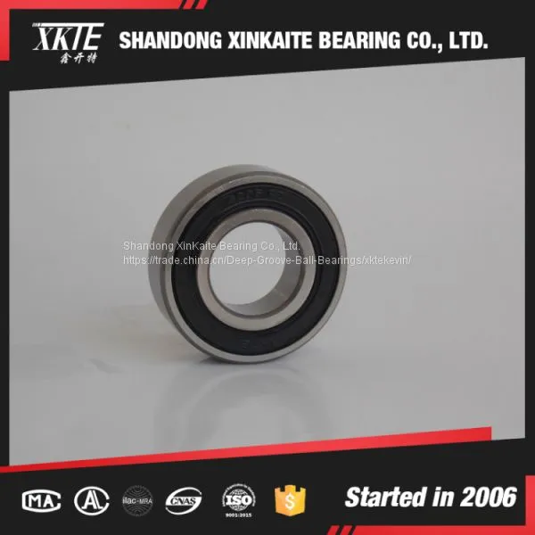 Sealed Bearing 6205 2RZ Deep Groove Ball Bearing 6205 2RS C3/C4 for Conveyor Idler Roller photo-2