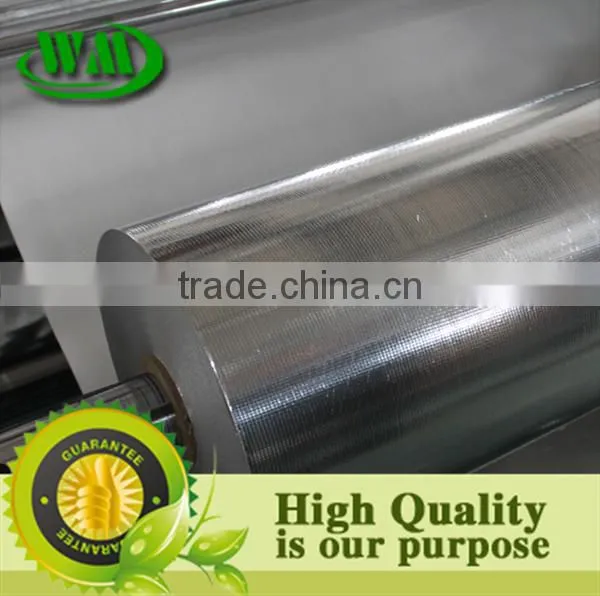 Perforated Double Sided Aluminum Foil Woven Fabric of Radiant Barrier photo-4