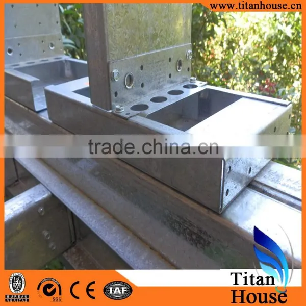 Easy To Install China Manufacture Light Steel Frame Prefab Luxury Kit Homes photo-3
