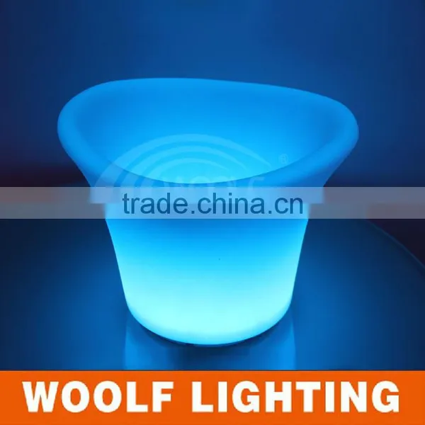WOOLF Led Colors Changing Rechargeable Bar Ice Bucket photo-6