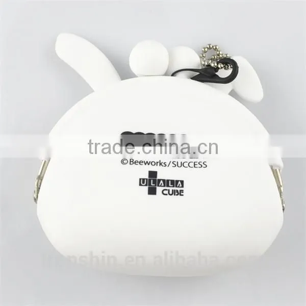 Promotional High Quality Food Safe Colorful Heart Shape Existing Mold Silicone Coin Wallet photo-5