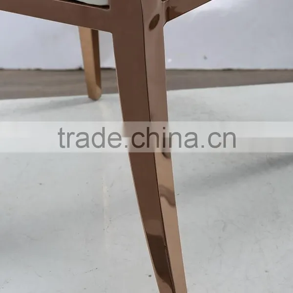 Wedding Furniture Royal Rose Gold Throne Chair for Wedding photo-5