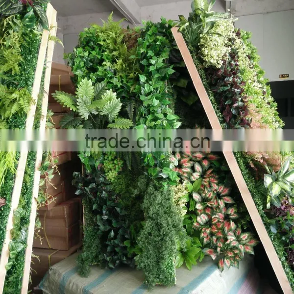 Artificial Plants Wall Fake Decorative Plants Wall photo-4