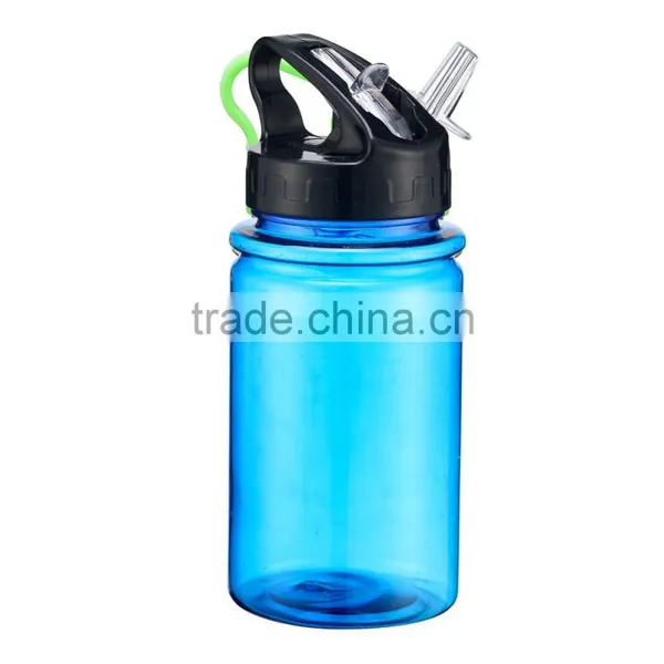 Sports Drink Water Bottle Sport Hydration Flip Straw Water Bottle Drinking BPA Free photo-3