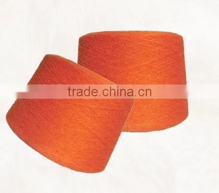 100%Recycled Dyed Blended Cotton Yarn Price photo-2