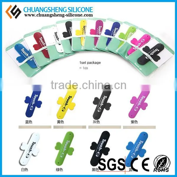 Practical Promotional Gift Sticky One Touch u Silicone Mobile Phone Stand photo-3