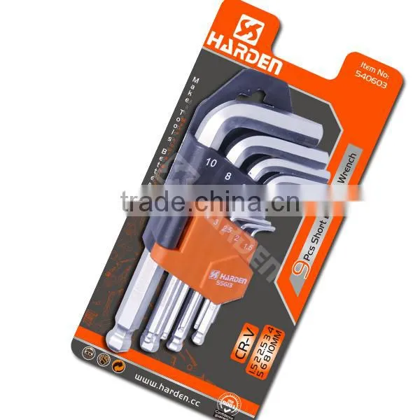 9 PCS SHORT BALL KEY WRENCH photo-5