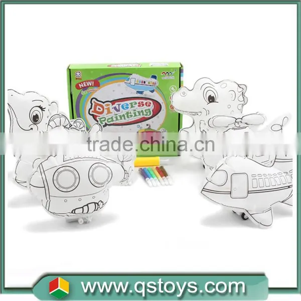 DIY Nylon Inflatable Dinosaur and Boat Can Tintage Toys for the Kids photo-5