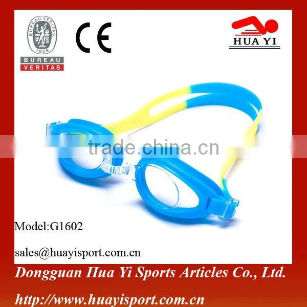 Adjustable Size Logo Printed Swimming Goggle photo-2