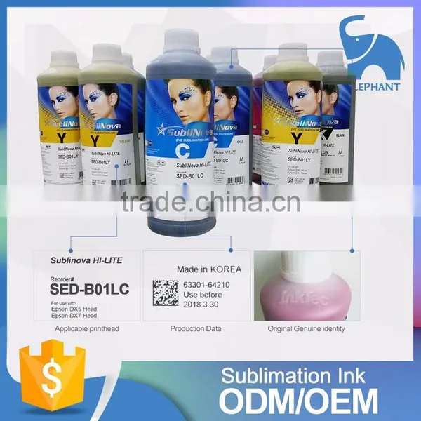 Wholesale Cheap Price Ceramic Inkjet t Shirt Printing Sublimation 1 Liter Ink photo-2