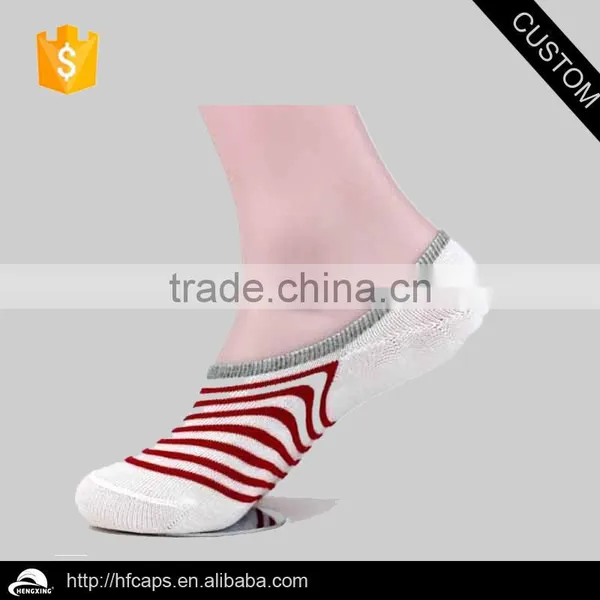 2015 COTTON Wholesale Men Fashion Simple Candy Wide Stripes Invisible Boat Socks photo-5