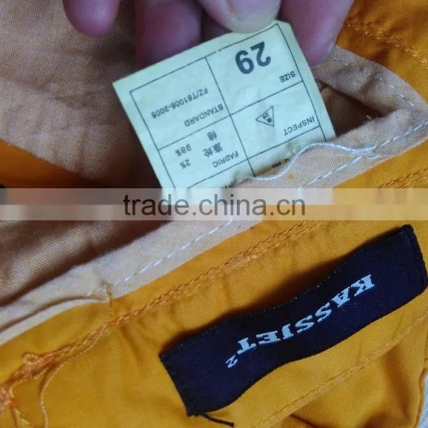 GZY Guangzhou Stock Lots Breathable Fabric Casual Colored Pants for Man photo-5