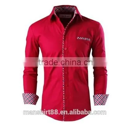 2016 Fashionable Slim Fit Casual Shirts for Men photo-3