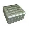 Shiny pu Ottoman/pu Leather Ottoman
