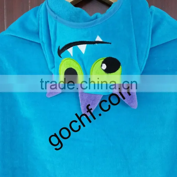 100% Cotton Animal Kiddie Hooded Towels photo-3