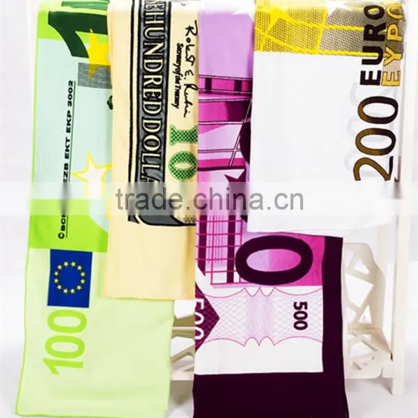 USA Flag and Dollars Fashion Design Bath Towel photo-6