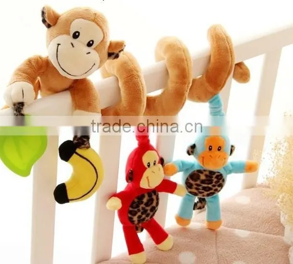Multifunctional Car/bed/crib Hanging Bell Rattles Educational Baby Girls Toys M5041504