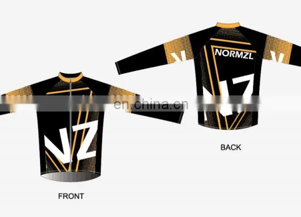 Yellow and Black Design Sportful Wholesale Cycling Wear Specialized photo-2